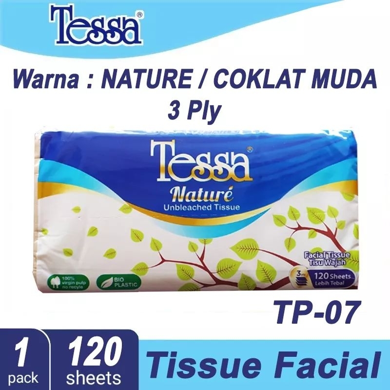 Tessa Nature Facial tissue 120's 3Ply