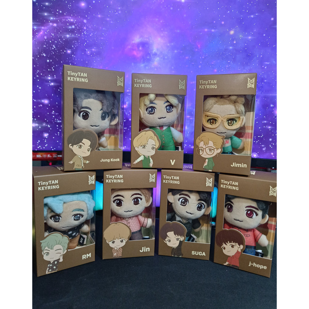 BTS TinyTan Keyring Official Doll BTS DYNAMITE ORI (Tidak ORI boleh retur)