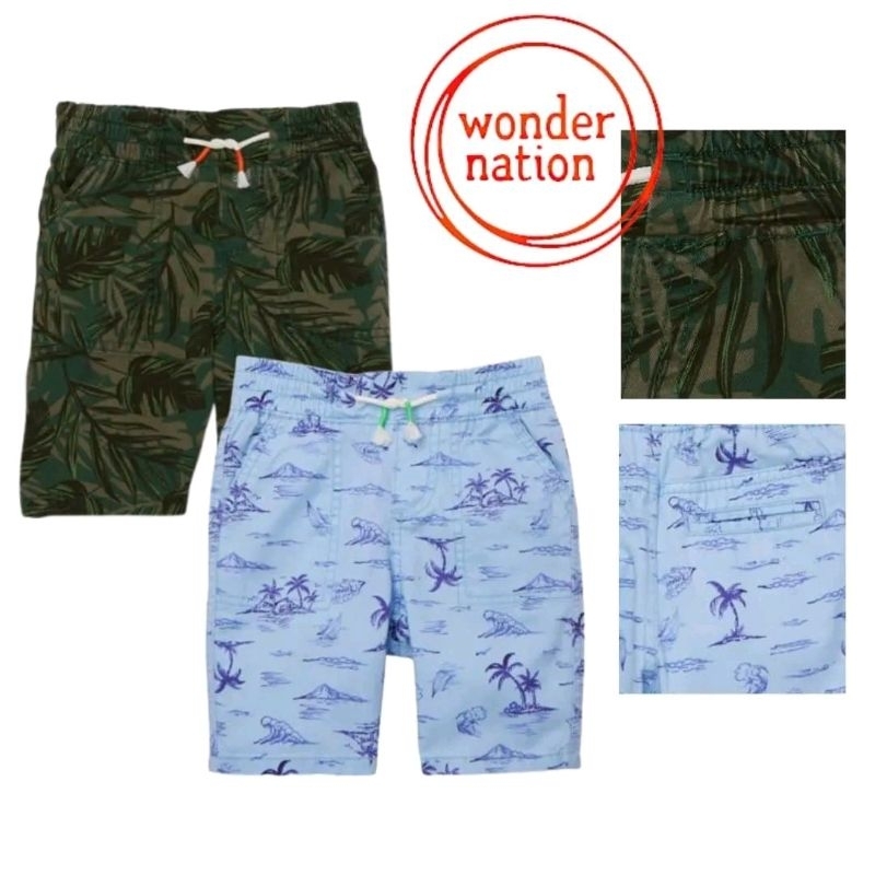 Celana Pendek Anak Wonder nation New