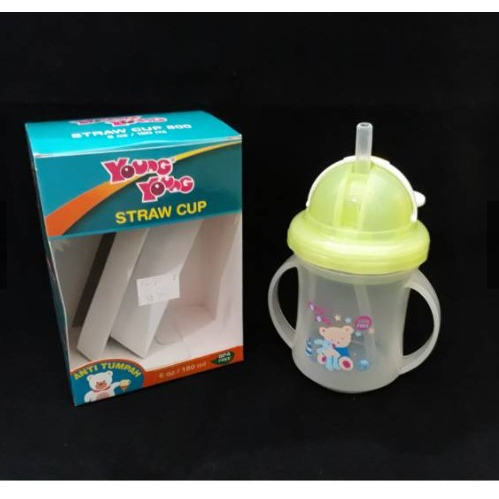 Young Young Straw Cup 180 dan 300ml TYPE 800