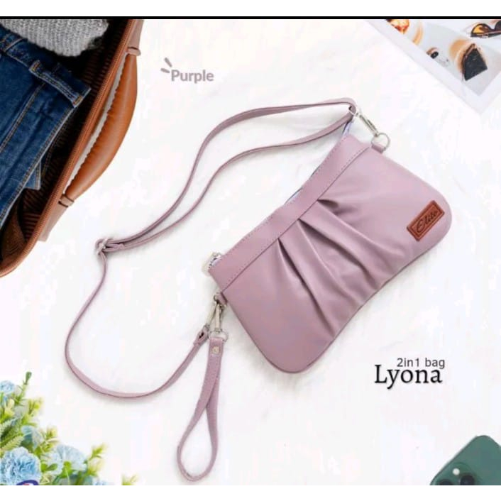 Slingbag Wanita Luby - Tas Wanita Kekinian Tanpa Logo Brand