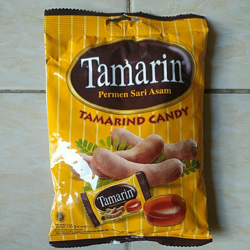 

Tamarin 135g, permen sari asam