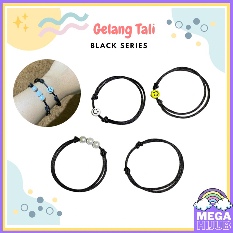 GELANG TALI KARAKTER LUCU MURAH TALI BISA DI SERUT