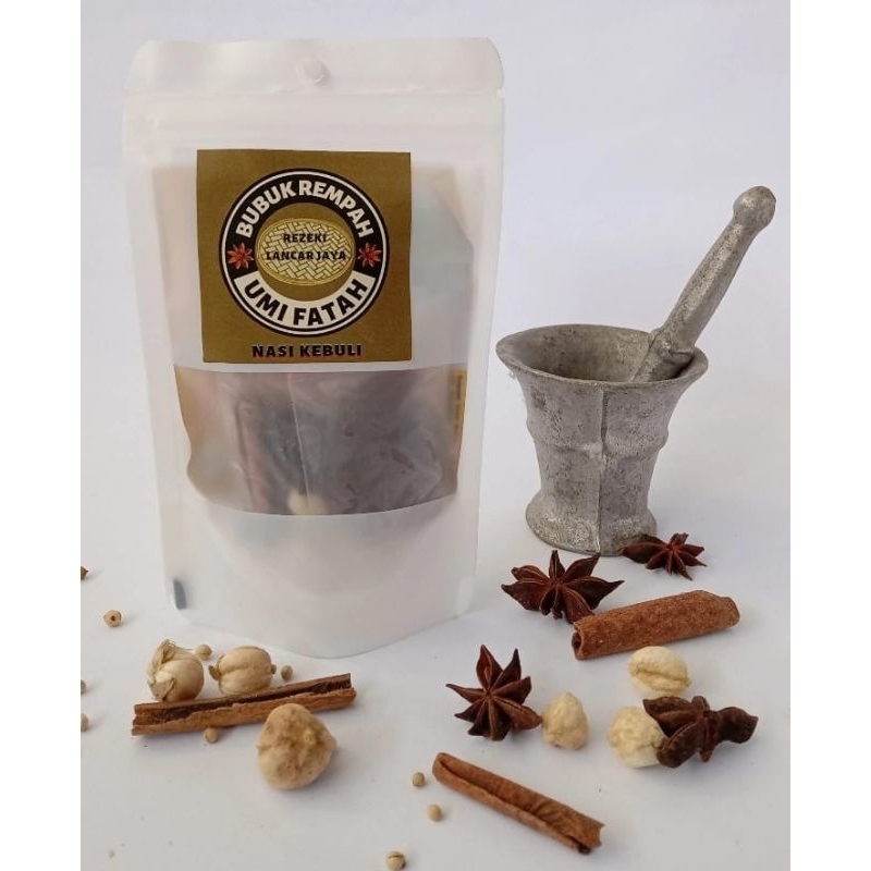

Bumbu Nasi Kebuli ½kg beras Basmathi
