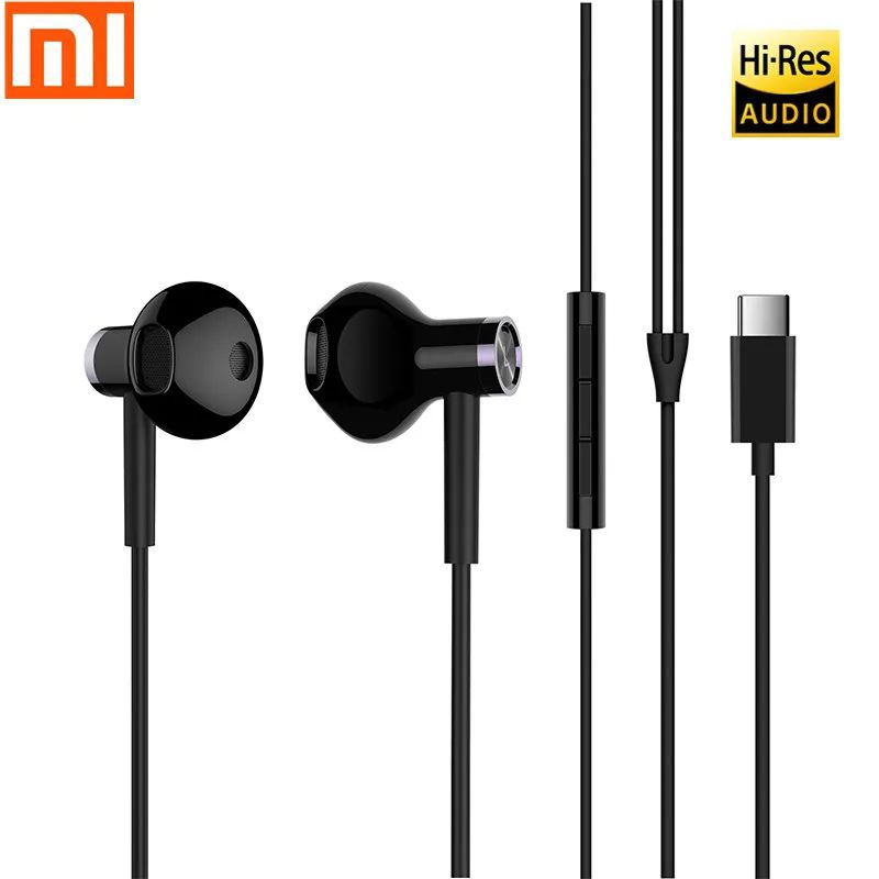 HANDSFREE XIAOMI MI 10T / 10T PRO ORIGINAL 100% HEADSET JACK TYPE C WITH MIC PURE BASS ORI