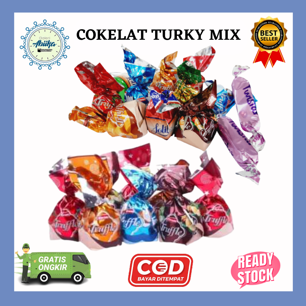 

Cokelat Turky Mix 500gr