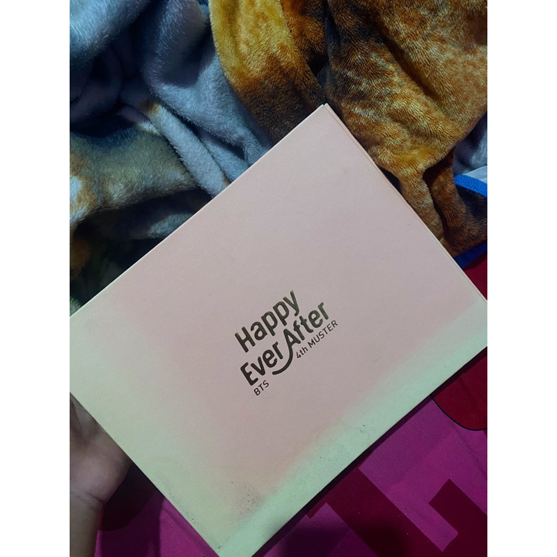 preloved binder happy ever after bts 4th muster