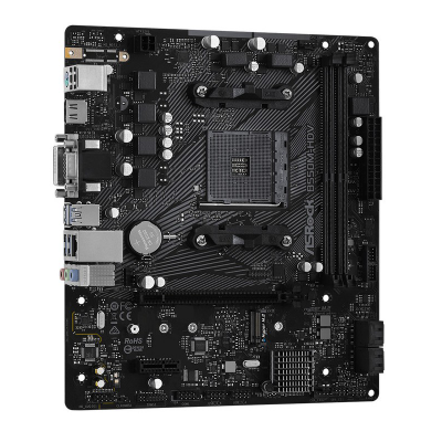 ASRock B550M-HDV (AM4, AMD Promontory B550, DDR4, USB3.2, SATA3)