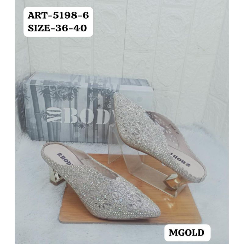 SANDAL PESTA IMPORT WANITA NO BODY 5198-6