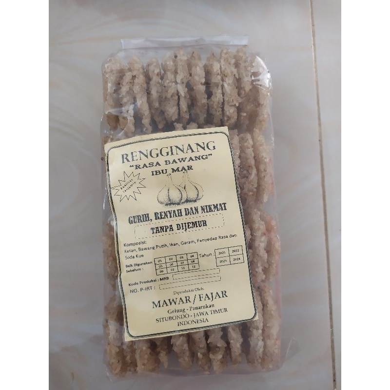 

rengginang rasa bawang