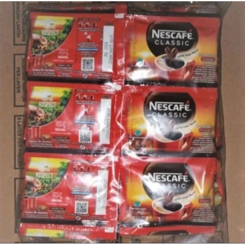 Necafe Classic Per Pack isi 60 sachet