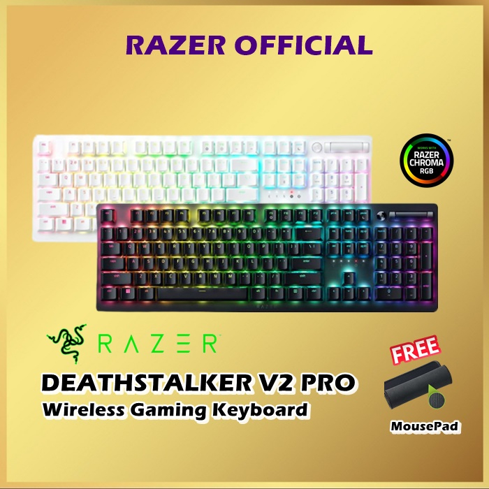 Razer DeathStalker V2 Pro Low Profile Wireless Keyboard Death Stalker