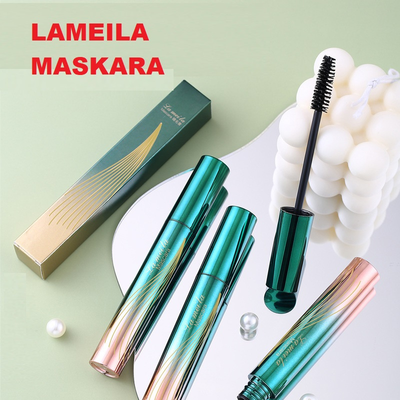 LAMEILA LENGTHENING MASCARA ~ MASKARA LAMEILA ANTI LUNTUR TAHAN LAMA ~ MELENTIKKAN DAN MEMANJANGKAN BULU MATA 735