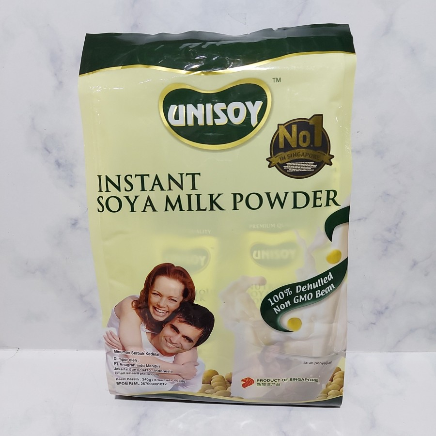 

Unisoy Soya Milk Powder Low Sugar Instant 240 gr - Susu Bubuk Kedelai