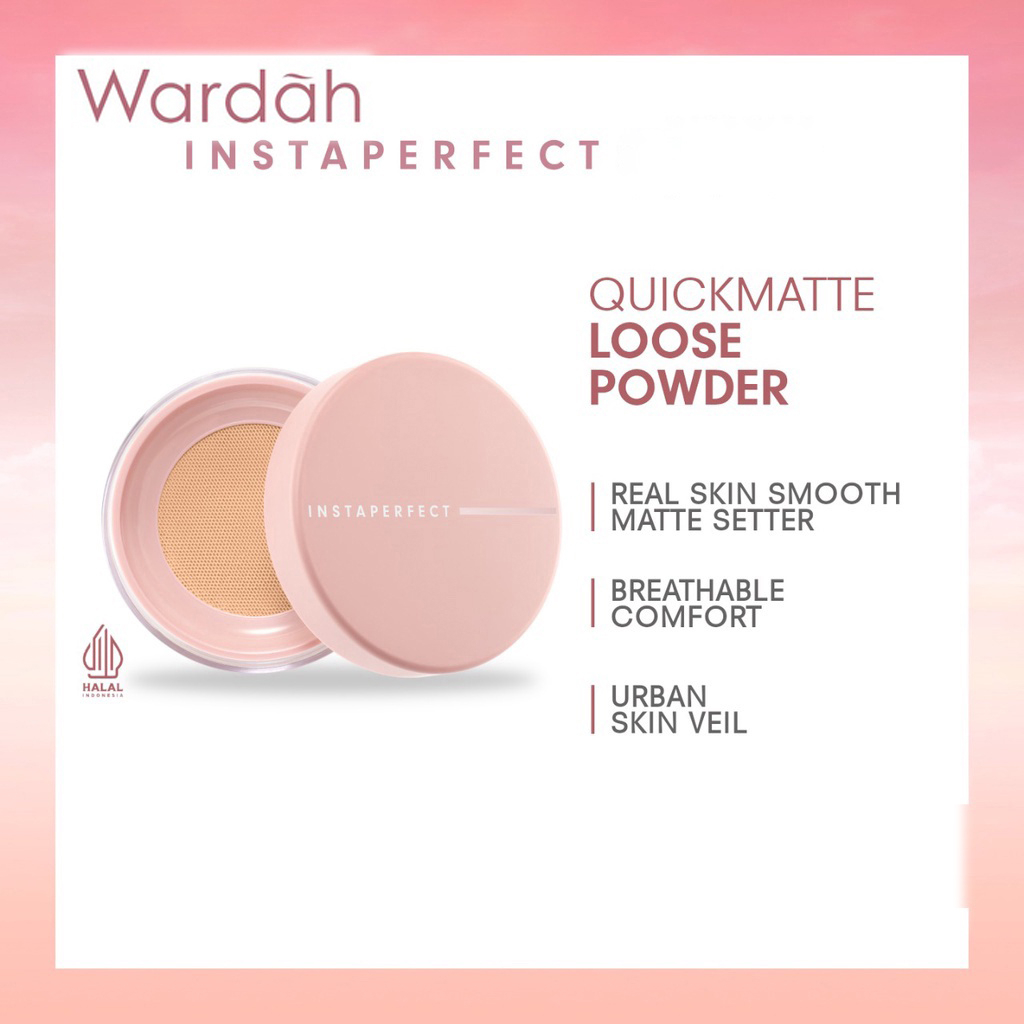 Wardah Instaperfect Quickmatte Loose Powder - 9gr