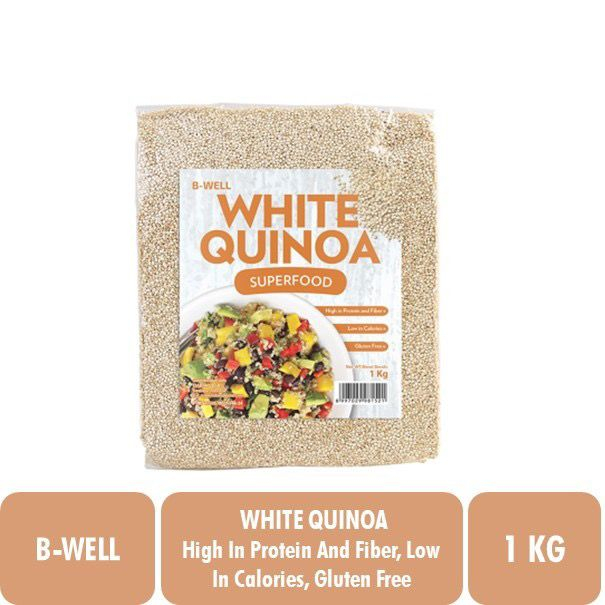 

B-Well White Quinoa 1KG/Biji Bijian Quinoa Putih Peru