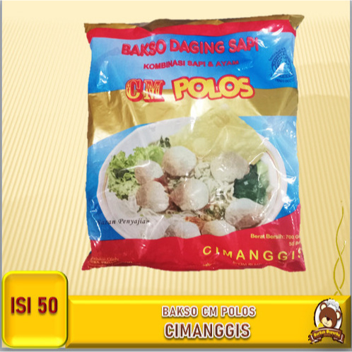 Bakso Baso Sapi Cimanggis Polos Isi 50 Distributor Frozen Food Bogor
