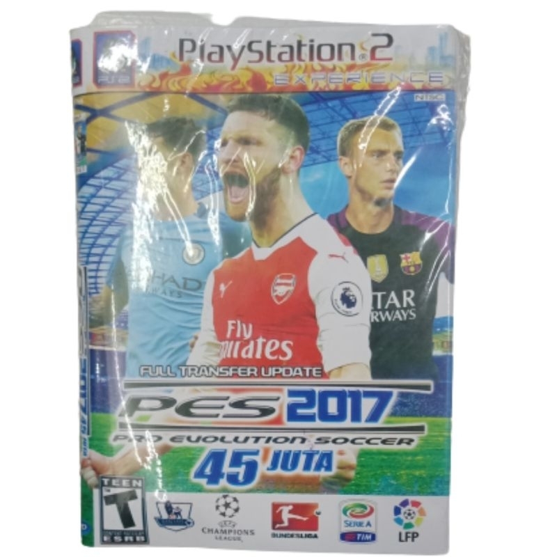 Kaset PS2 PES 2017 Full Tranfer Update