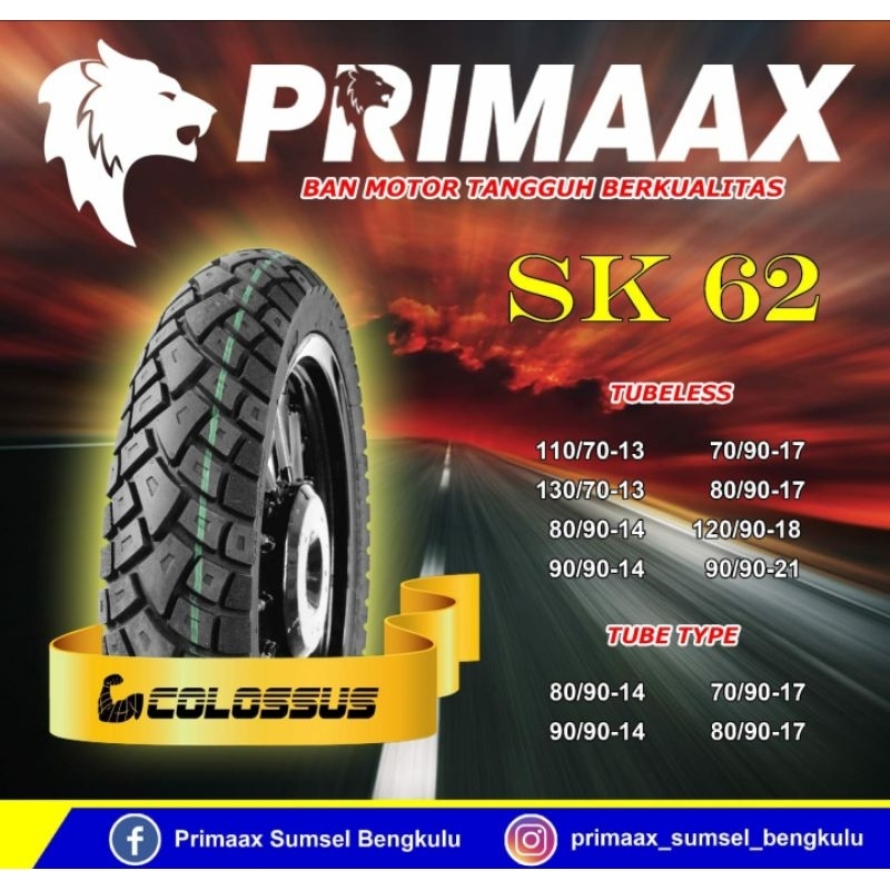 Ban Primaax Tubetype (Non Tubles) SK 62 COLOSSUS