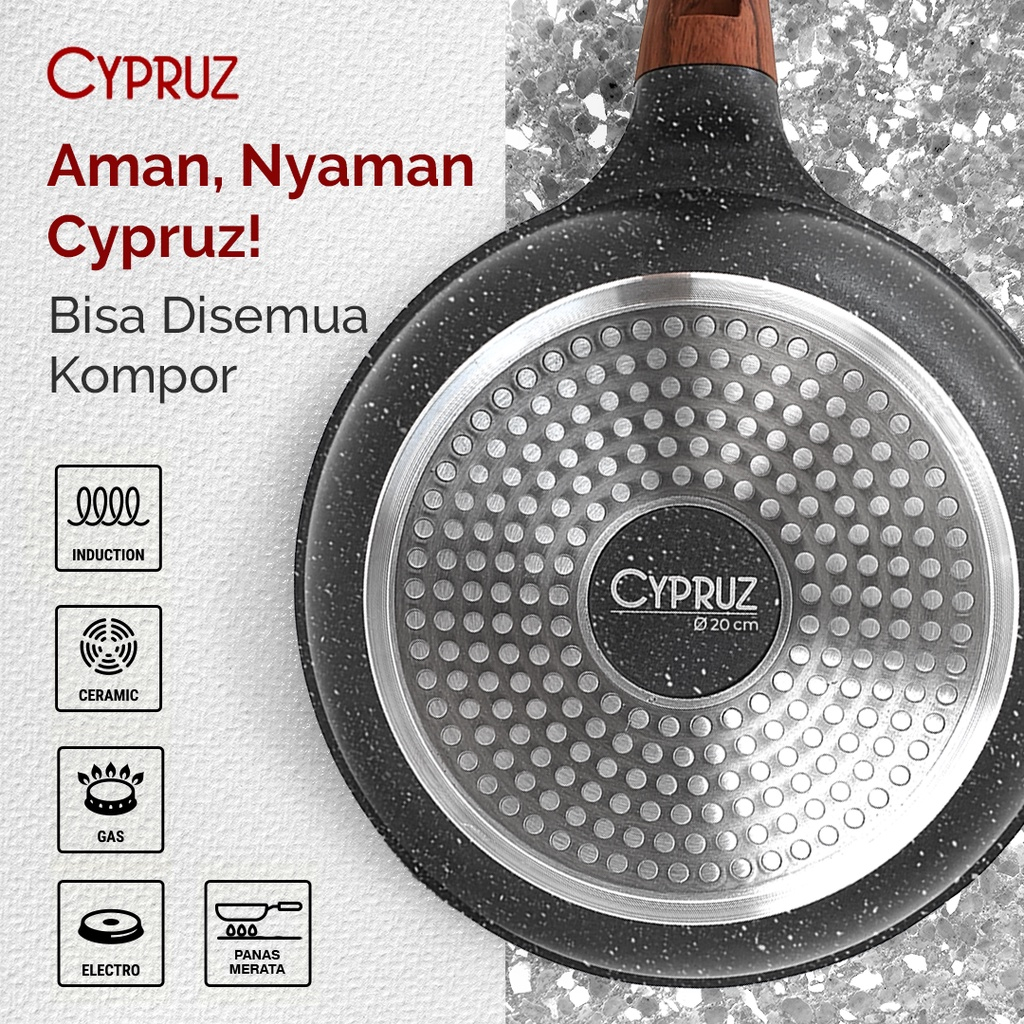 Cypruz DieCast MARBLE: Fry Pan