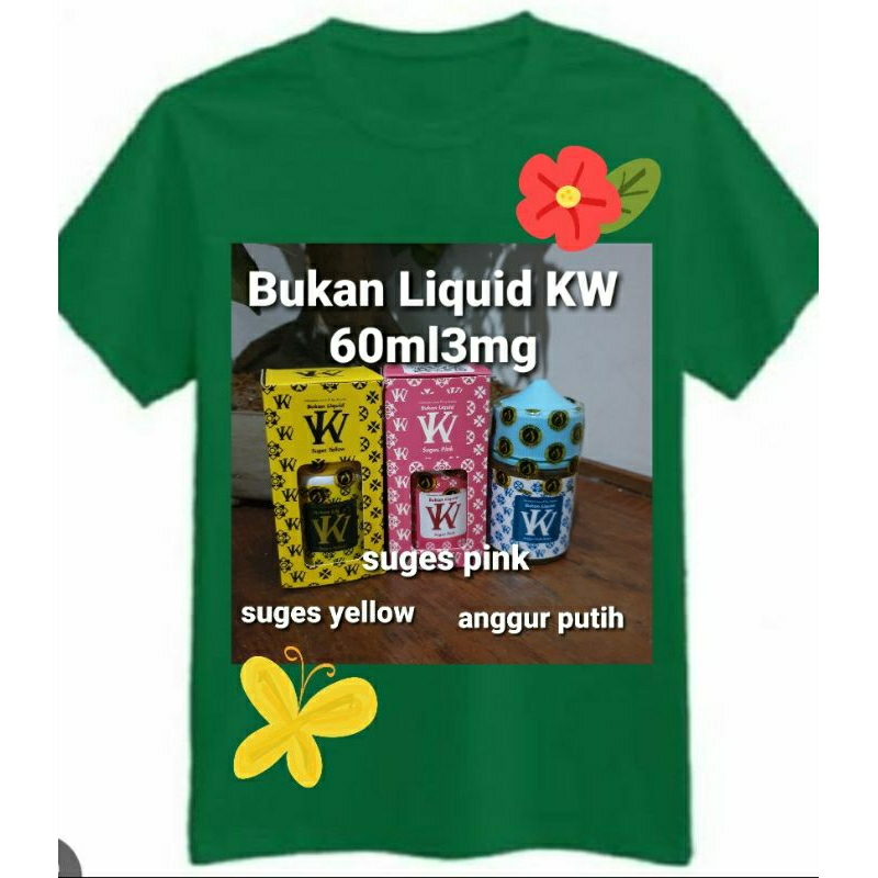 kaos harian pria bahan katun gambar print custom motif