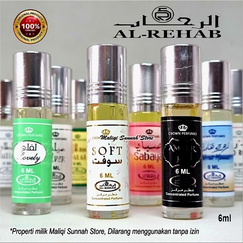 Al Rehab Parfum 6ml Original Saudi