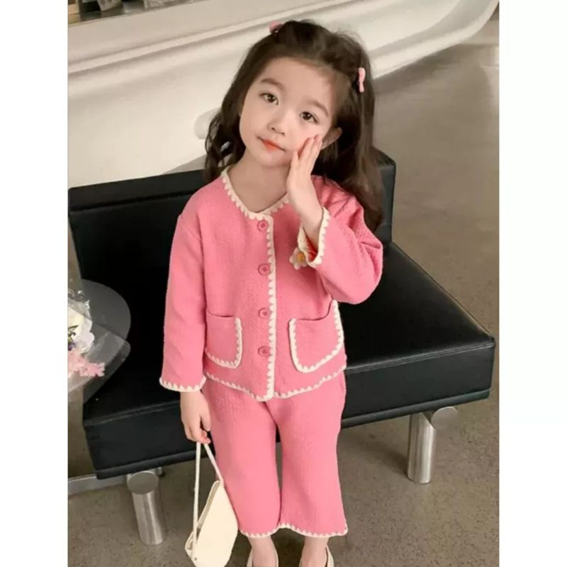 Setelan Celana Panjang Anak Import Cewek/Setelan Anak Cewek Import