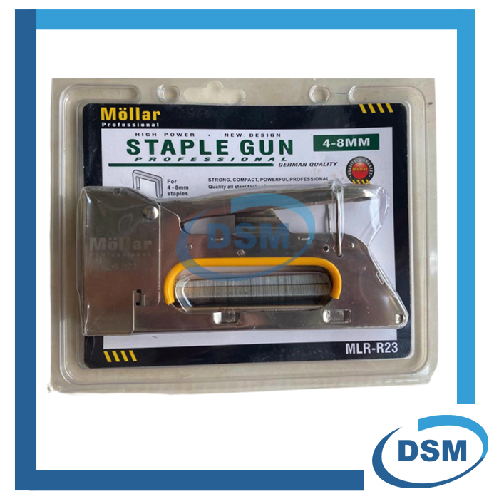 

MOLLAR R23 Staple Gun Tacker 4-8 mm Staples Tembak Steples Jok Hekter