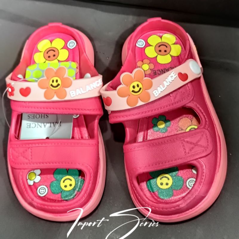 import [balance] series Sandal anak perempuan terbaru Sandal ban2 kekinian Sendal anak wanita import