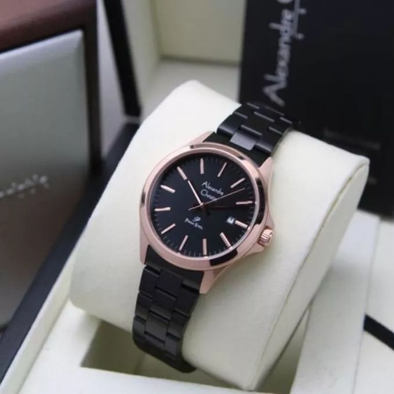 JAM TANGAN ARLOJI WATCH WANITA CEWEK CEWE ALEXANDRE ALEXANDER CHRISTIE CHRISTI CRISTI AC1026LD AC102