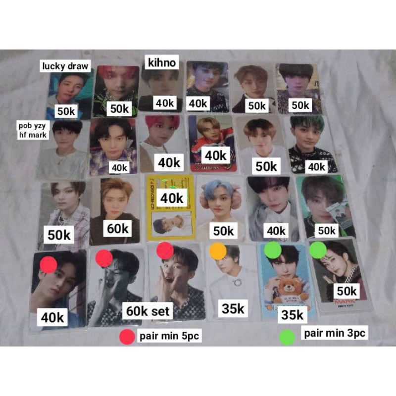 WTS MARK DICON 101 DILAN BNW TC RENJUN BONEKA TC MARK 2BADDIES WHITE SILVER [BACA DESKRIPSI]