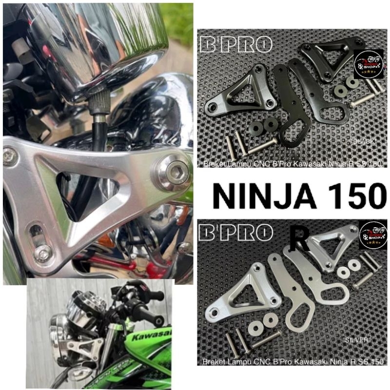 bracket kuping lampu breket lampu bulat bpro ninja R ss 150