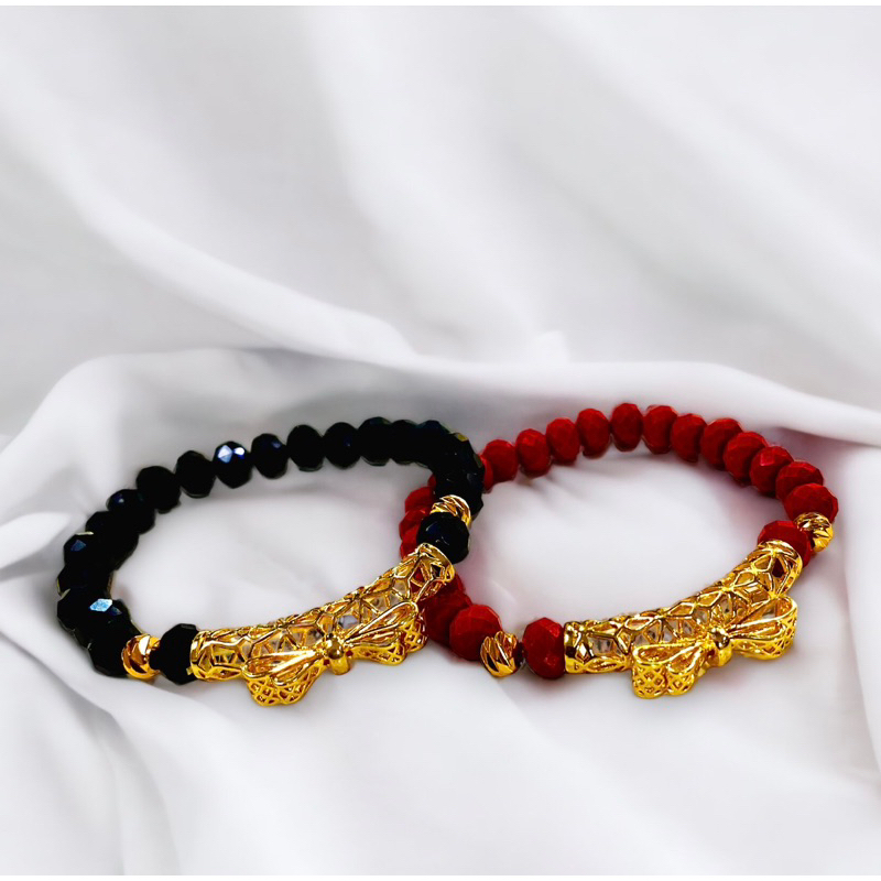 Gelang kristal motif helokty