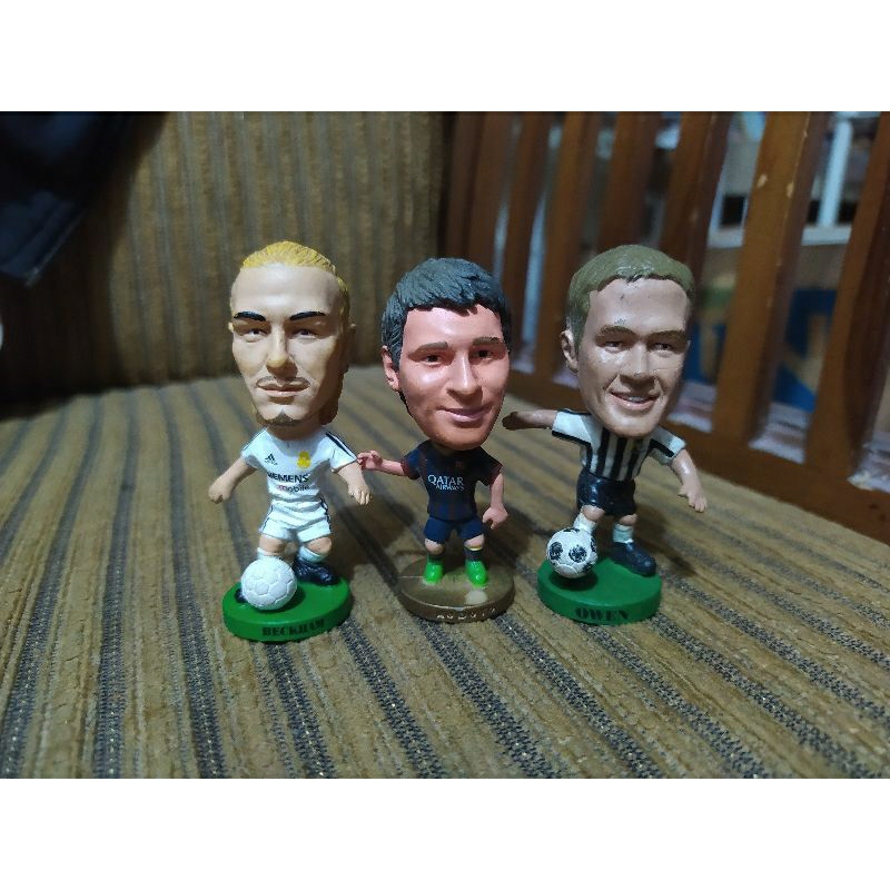 Figure Pemain Sepak Bola Football Player Beckham/Cristiano Ronaldo/Lionel Messi Kodoto