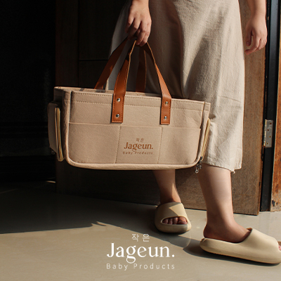 JAGEUN Premium Felt Diaper Caddy Bag + Tutup| Tas Popok Peralatan Bayi