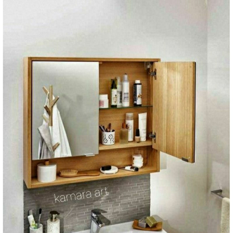 kc01 cermin wastafel,kabinet kamar mandi,cermin rias,kabinet wastafel