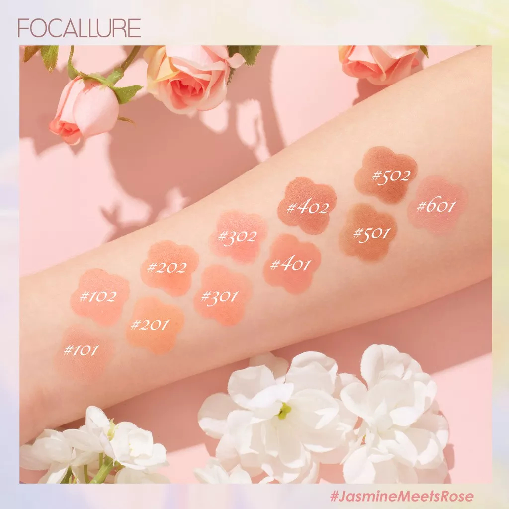 Focallure Jasmine Meets Rose Blush High Pigment Powder