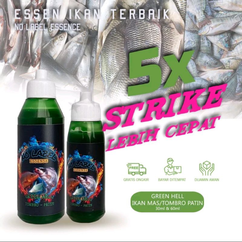ESSENSE NO LABEL UMPAN PANCING IKAN PATIN, NILA, TOMBRO 30ML
