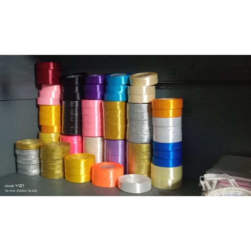 

1roll pita satin uk 2cm 25 yard