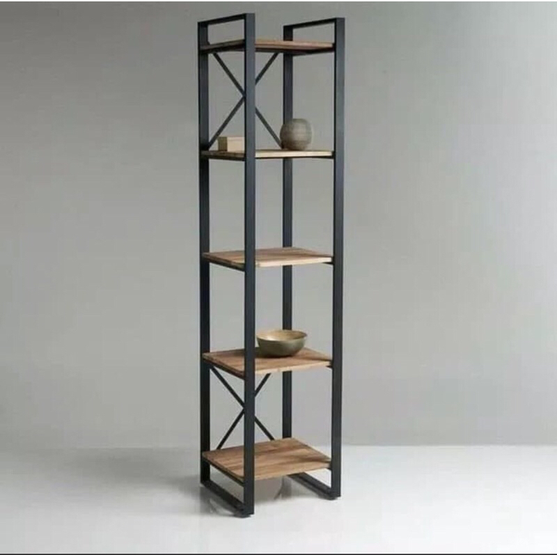 Rak tingkat estetik minimalis