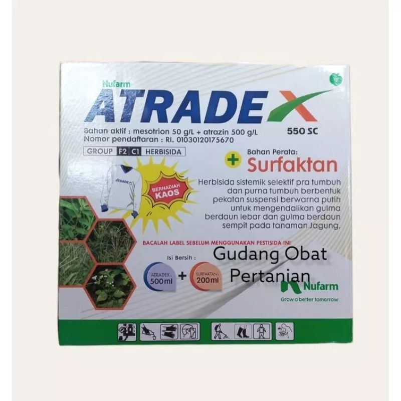 ATRADEX 550sc berhadiah kaos.