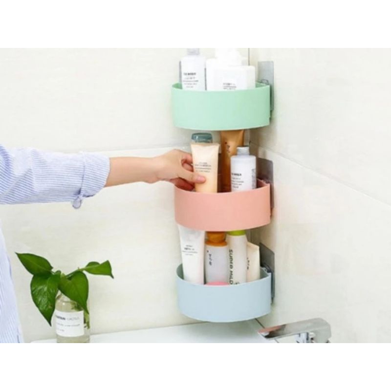 Rak Sudut Kamar Mandi Rak Holder Kamar mandi Rak Sudut Plastik