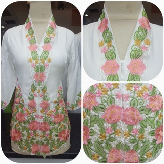 BAJU KEBAYA ENCIM MODERN/KEBAYA SUNDA (tangan 7/8)