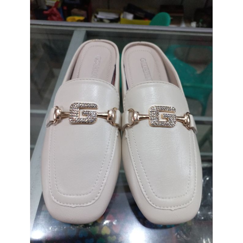 GLORIELLE SANDAL PANSUS WANITA BEIGE COLOUR