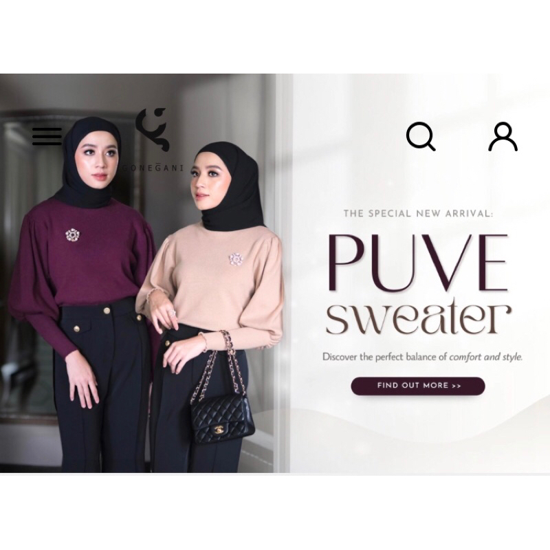 PUVE SWEATER By Gonegani