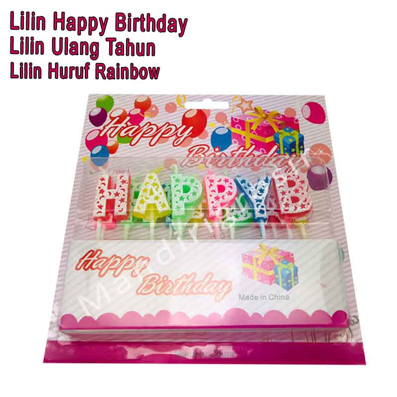 Lilin Happy Brithday* Lilin Huruf* Lilin Ulang Tahun* Lilin