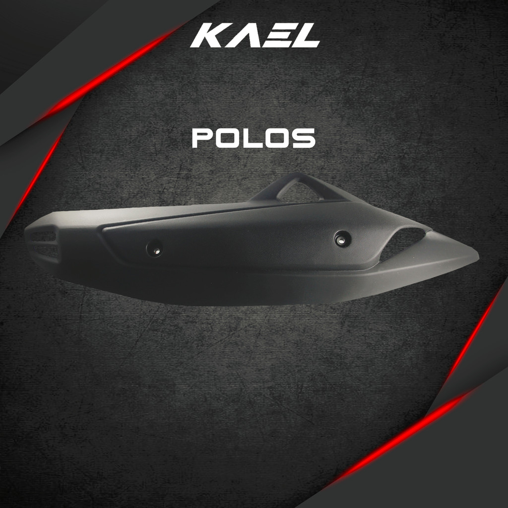 Pelindung Knalpot NMAX Lama Cover Tutup Penutup Tameng Kenalpot Muffler Exhaust N MAX Old Hitam  Black Light Carbon Black Carbon Premium