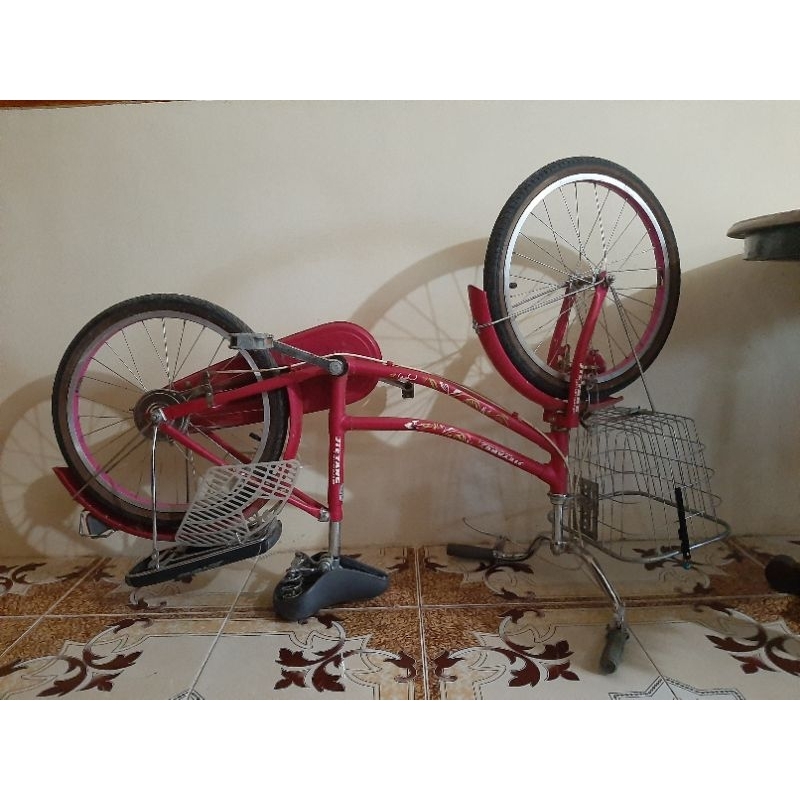 Sepeda Mini Anak Keranjang / Sepeda Anak Perempuan Umur 9 tahun