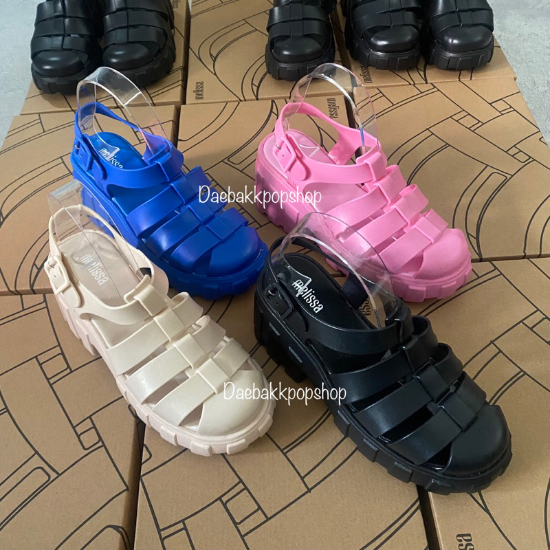 [SALE] Melissa megan ad import sepatu jelly shoes mirror 1:1