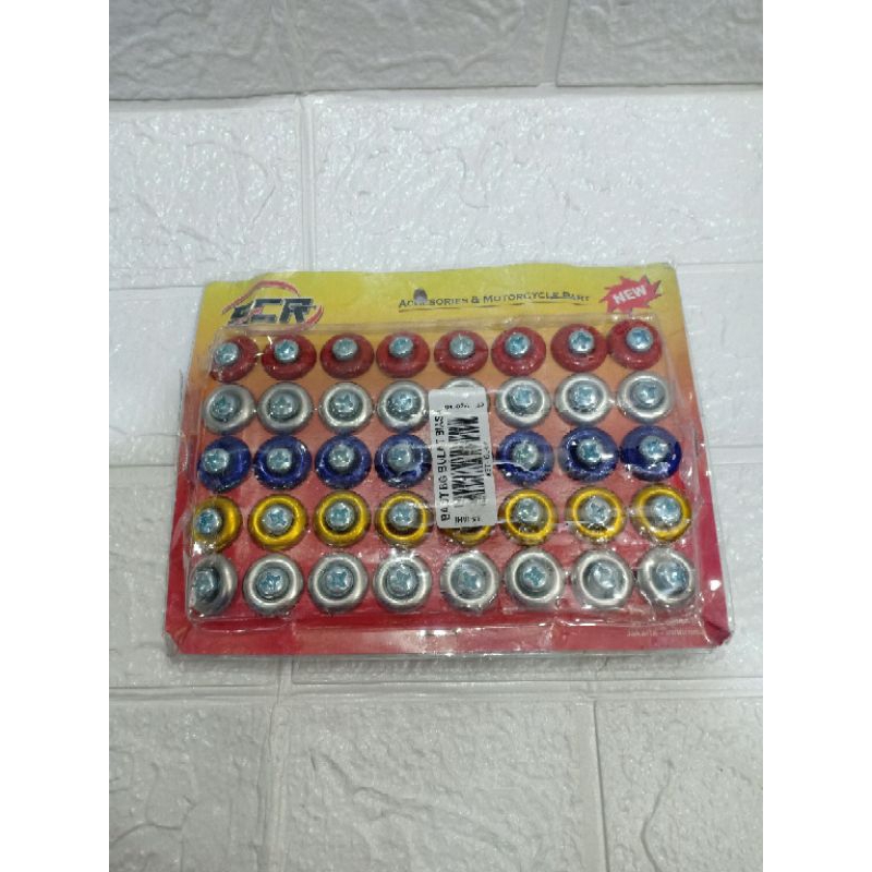 baut plat nomor kepingan baut bg motor kepingan but motor murah